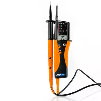 Comprobador de tensión bipolar HT Instruments HT8 CAT III 690 V, CAT IV 600 V acústico, gráfico de barras, LCD, LED 1009600