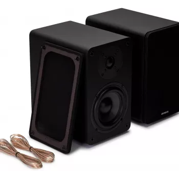 Altavoces de estantería activos Hi-Fi 2.0 AIWA 2x70W RMS, negro