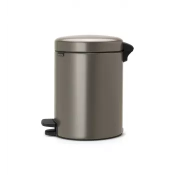 Cubo de pedal Brabantia NewIcon 5 litros, Platinum