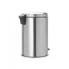 Cubo de pedal Brabantia NewIcon 20L, Matt Steel