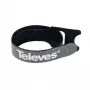 Bridas de cable con velcro Televes KBL, pack de 10, negro, 15 mm x 250 mm 200102