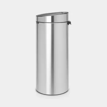 Cubo de basura Brabantia Touch Bin 30L, Matt Steel