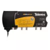 Amplificador de banda ancha Televes KVE2025RK65 20/25dB con canal de retorno 5-65MHz 20dB (534212)