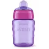 Vaso de aprendizaje Philips AVENT Easy Sip 9m+ 260ml boquilla de silicona rosa