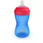 Vaso de aprendizaje Philips Avent My Grippy con boquilla suave 300ml, 9M+, azul