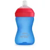 Vaso de aprendizaje Philips Avent My Grippy con boquilla suave 300ml, 9M+, azul