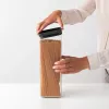 Recipiente cuadrado para conservar Brabantia 2,5L gris oscuro