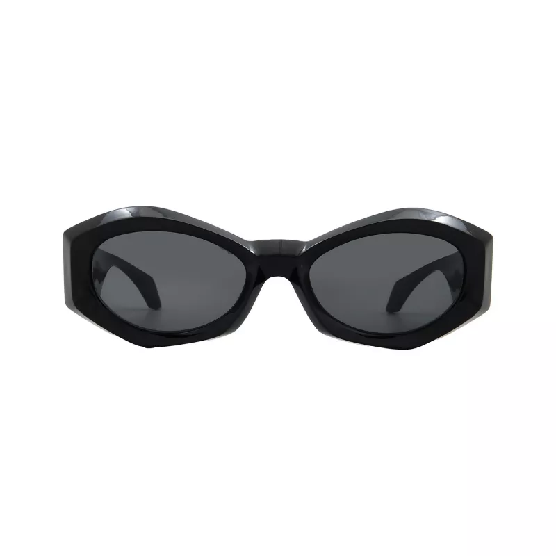 Versace VE4466UGB187 gafas de sol de hombre montura negra lentes gris oscuro 54-19-140