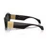 Versace VE4466UGB187 gafas de sol de hombre montura negra lentes gris oscuro 54-19-140