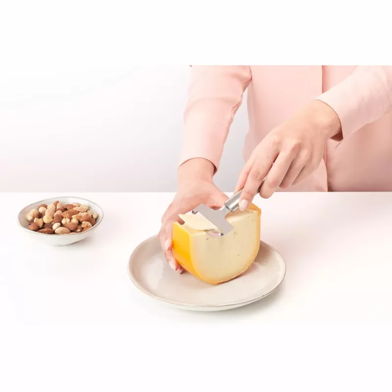 Brabantia Profile cuchillo para queso blando, acero mate