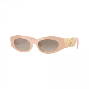 Versace VE4480U54946I gafas de sol mujer, montura Havana, lentes marrón oscuro, 51mm