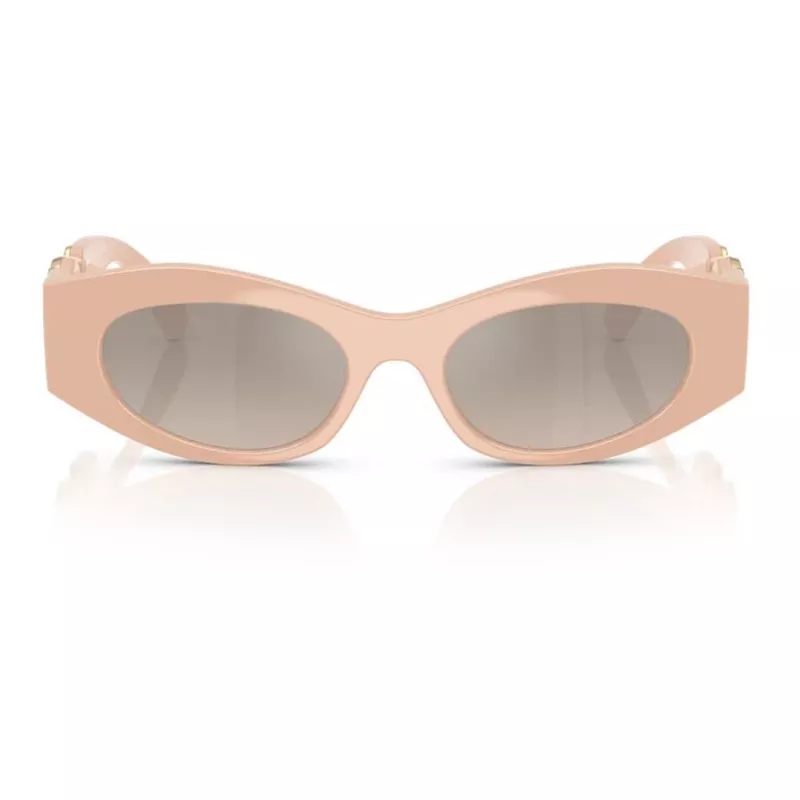 Versace VE4480U54946I gafas de sol mujer, montura Havana, lentes marrón oscuro, 51mm