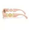 Versace VE4480U54946I gafas de sol mujer, montura Havana, lentes marrón oscuro, 51mm