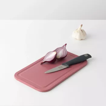 Brabantia TASTY+ tabla de cortar pequeña, rojo uva