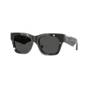 Burberry BE4424-410687 gafas de sol mujer, Cat Eye, montura gris transparente, lentes gris oscuro, 52/18/130 mm