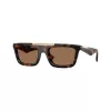 Burberry BE4451U300273 gafas de sol hombre, cuadradas, acetato, Havana, lente marrón degradado, 54-21-140
