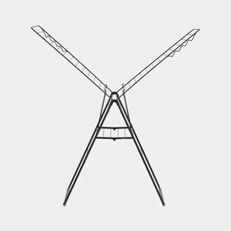 Brabantia HangOn tendedero de pie 25m, negro mate