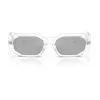 Versace gafas de sol unisex VE4489U1488V negro/gris oscuro 55-18-140