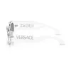 Versace gafas de sol unisex VE4489U1488V negro/gris oscuro 55-18-140
