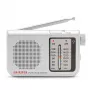 AIWA RS-55/SL radio de bolsillo analógica portátil AM/FM, gris