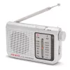 AIWA RS-55/SL radio de bolsillo analógica portátil AM/FM, gris