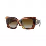 Burberry BE4344-3316T5 gafas de sol mujer Cat-Eye, montura Havana, lentes marrón degradado, 51/20/140 mm