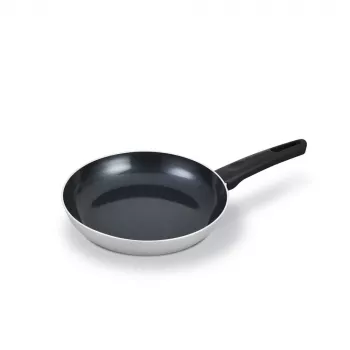 Brabantia Indu+ sartén 24 cm, antiadherente, gris claro