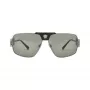 Versace VE2251-1001-2 gafas de sol hombre Pilot Aviator montura negra lentes grises 63mm