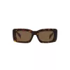 Versace VE4444U10873 gafas de sol mujer, montura Havana, lentes marrón degradado, 54/21/140 mm