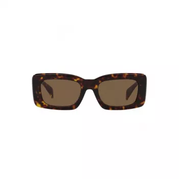 Versace VE4444U10873 gafas de sol mujer, montura Havana, lentes marrón degradado, 54/21/140 mm