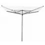 Tendedero giratorio Brabantia Topspinner 40m, 4 brazos, gris metálico