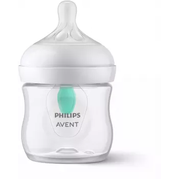 Biberón anticólicos Philips Avent Natural Response con válvula AirFree, 125 ml, tetina flujo 1 recién nacido, 0m+