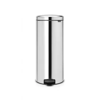Cubo de basura con pedal Brabantia NewIcon 30L Brilliant Steel