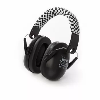 Orejeras de protección auditiva para niños Jippie's, negras
