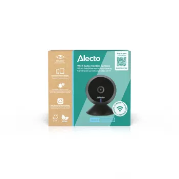 Vigilabebés digital con vídeo Alecto SMARTBABY5BK, 2,4 GHz FHSS, LCD en color de 2,4