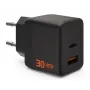 Cargador de pared UAG Urban Armor Gear SRGE GaN 30W PD USB-C/USB-A negro 9B443511V4040