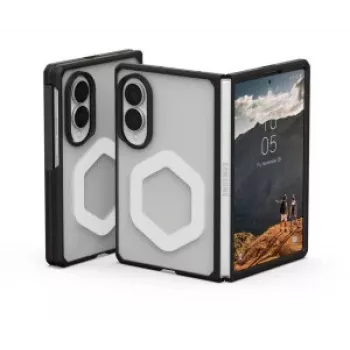 Funda UAG Urban Armor Gear Mouve con módulo magnético para Samsung Galaxy Z Fold8 – Ice (Transparente)/Negro 214562114343