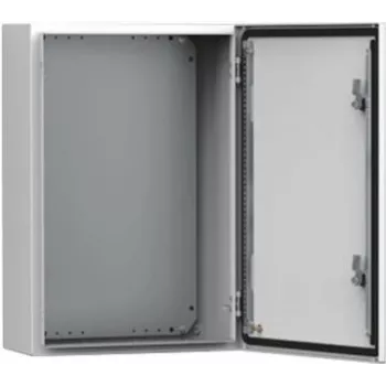 Caja de pared Eldon nVent MAS0302515R5 300x250x155 mm, acero, IP66, gris claro