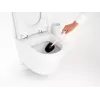 Escobilla de inodoro con soporte Brabantia ReNew, Mineral White
