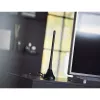 PHILIPS SDV5100/12 Antena de televisión de interior con amplificación de 18 dB, UHF/VHF/FM, negro