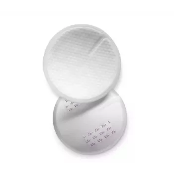 Philips Avent Discos absorbentes desechables para lactancia (pack de 100) | ultraabsorbentes, contorneados, envasados individualmente
