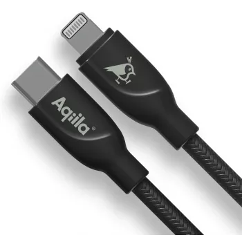 AQIILA B1BD850 Cable de carga y sincronización USB-C a Lightning 1m AQCBPBICB1BD850