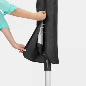 Brabantia Tendedero giratorio Lift-O-Matic 50 m, Metallic Grey