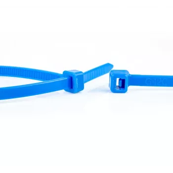 WKK Bridas azules 100 x 2,5 mm, 100 uds., poliamida 6.6 11032671
