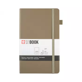 Sakura Cuaderno A5 rayado, tapa dura gris oscuro, 160 páginas 94147003