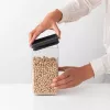 Brabantia Make & Take Recipiente rectangular para alimentos 1,6 L Gris oscuro