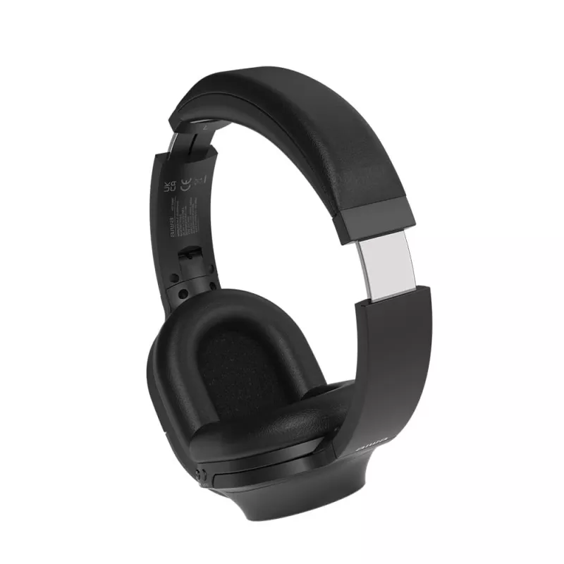 AIWA HST-220BT auriculares Bluetooth inalámbricos on-ear, negro