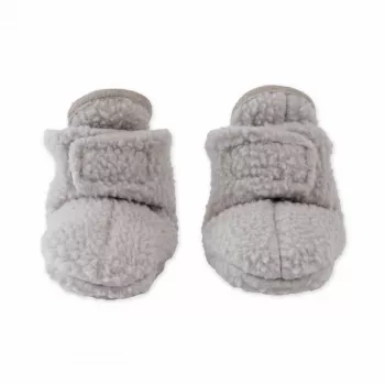 Lodger Slipper zapatillas de casa de bebé Teddy, Storm, 6-12 meses, antideslizante