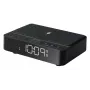 AIWA CR-30/BK despertador digital con pantalla LED, radio FM/PLL, negro