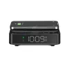 AIWA CR-30/BK despertador digital con pantalla LED, radio FM/PLL, negro